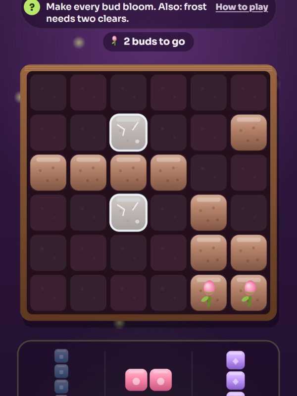 Bloom Blocks gameplay