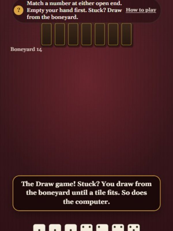 Domino Den gameplay