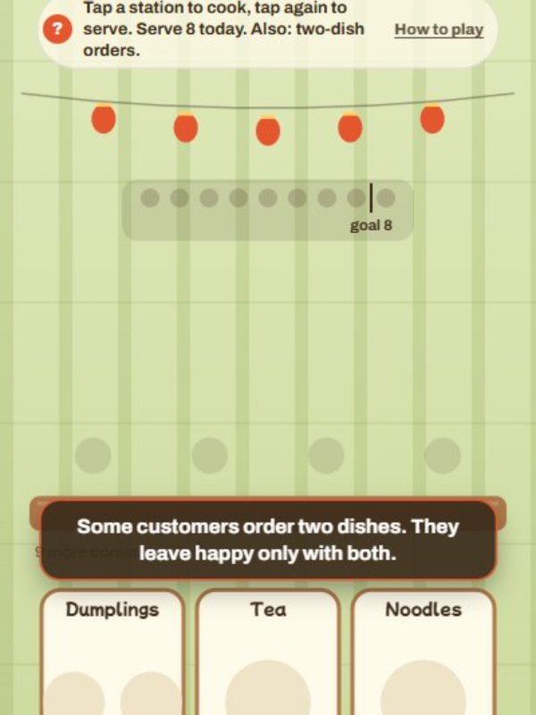 Dumpling Dash gameplay