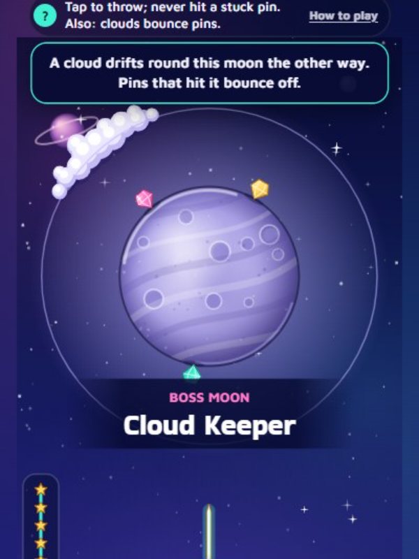 Moon Pins gameplay