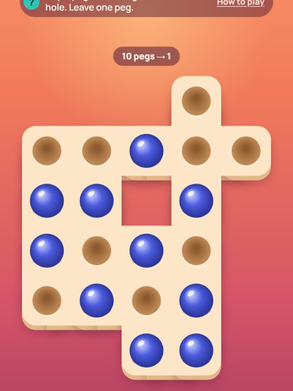Peg Hop gameplay