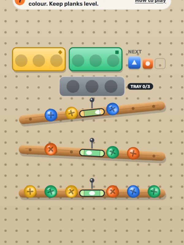 Screw Balance gameplay