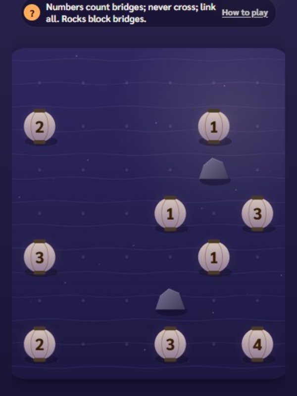 Starlit Bridges gameplay