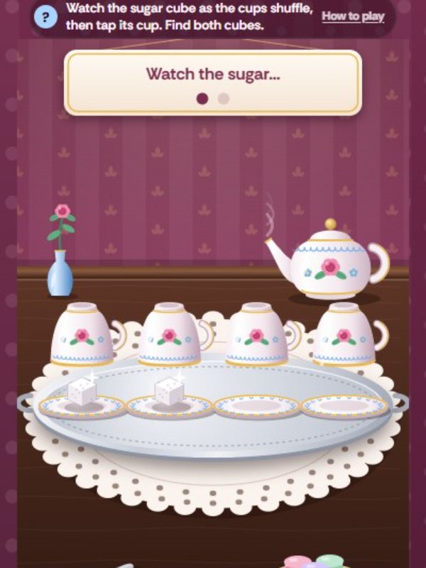 Teacup Shuffle gameplay