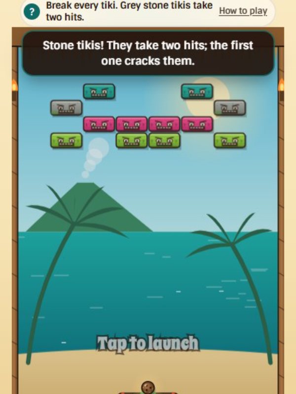Tiki Bounce gameplay