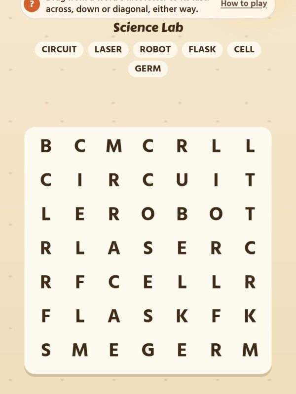 Word Safari gameplay